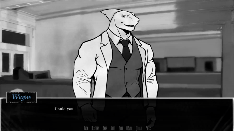 Griseus 中文汉化版 - 一款黑白手绘风格的 FVN 视觉小说 Griseus 中文汉化版 - 一款黑白手绘风格的 FVN 视觉小说